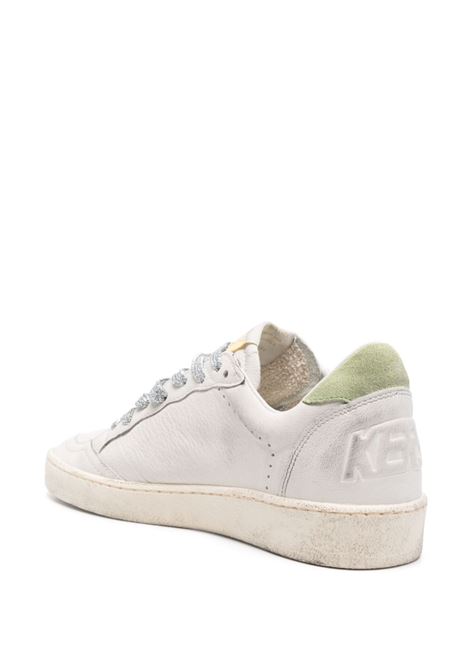 Sneakers ball star in bianco, rosa e verde Golden goose - donna GOLDEN GOOSE | GWF00117F00681912164